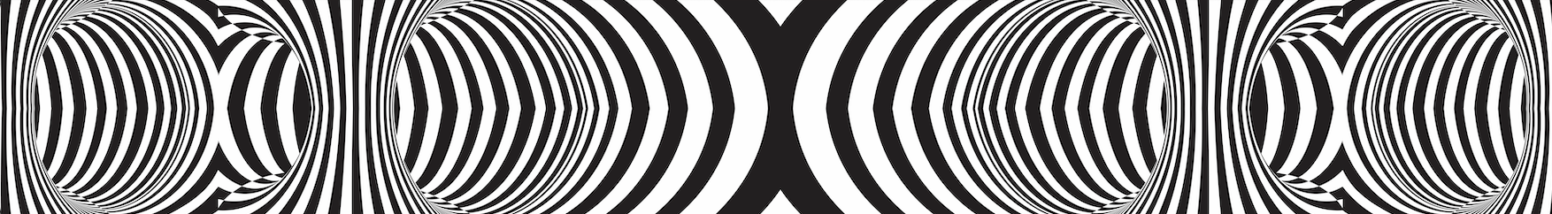 Black & White line illusion Tunnel - Print file set - Image 4